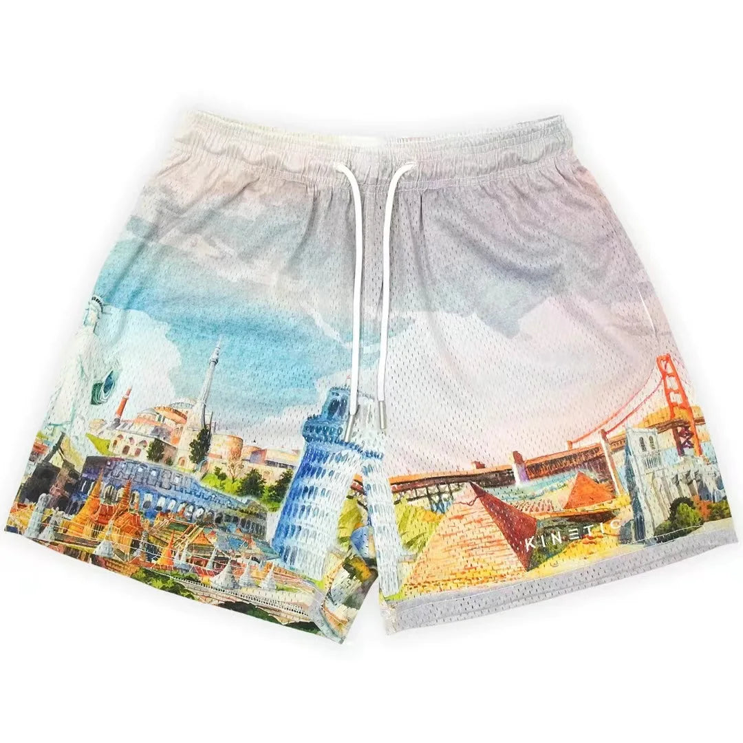 KINETIC Basic Shorts: men's gym/sports shorts
