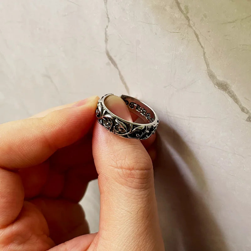 2431 - Plant Motif Ring