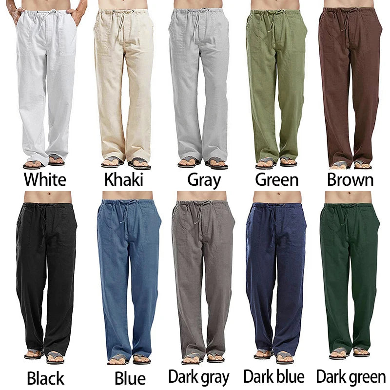 Men's Linen Trousers