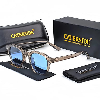 CATERSIDE Retro Polarized Sunglasses