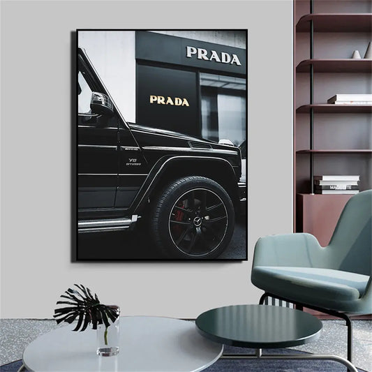 Luxury G-Class Car Wall Art