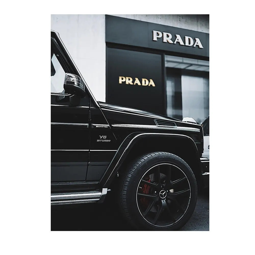 Luxury G-Class Car Wall Art