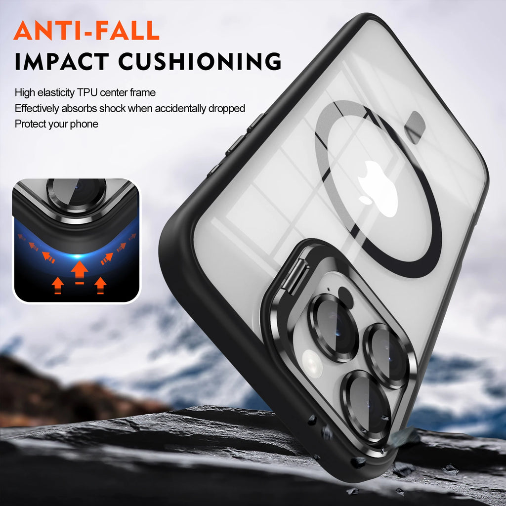 Luxury Magnetic Shockproof Phone Case For iPhone