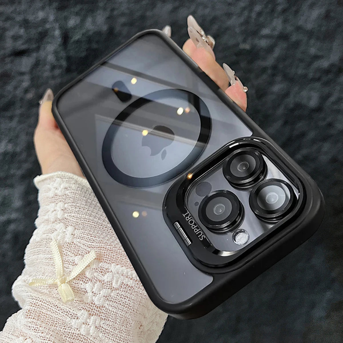 Luxury Magnetic Shockproof Phone Case For iPhone