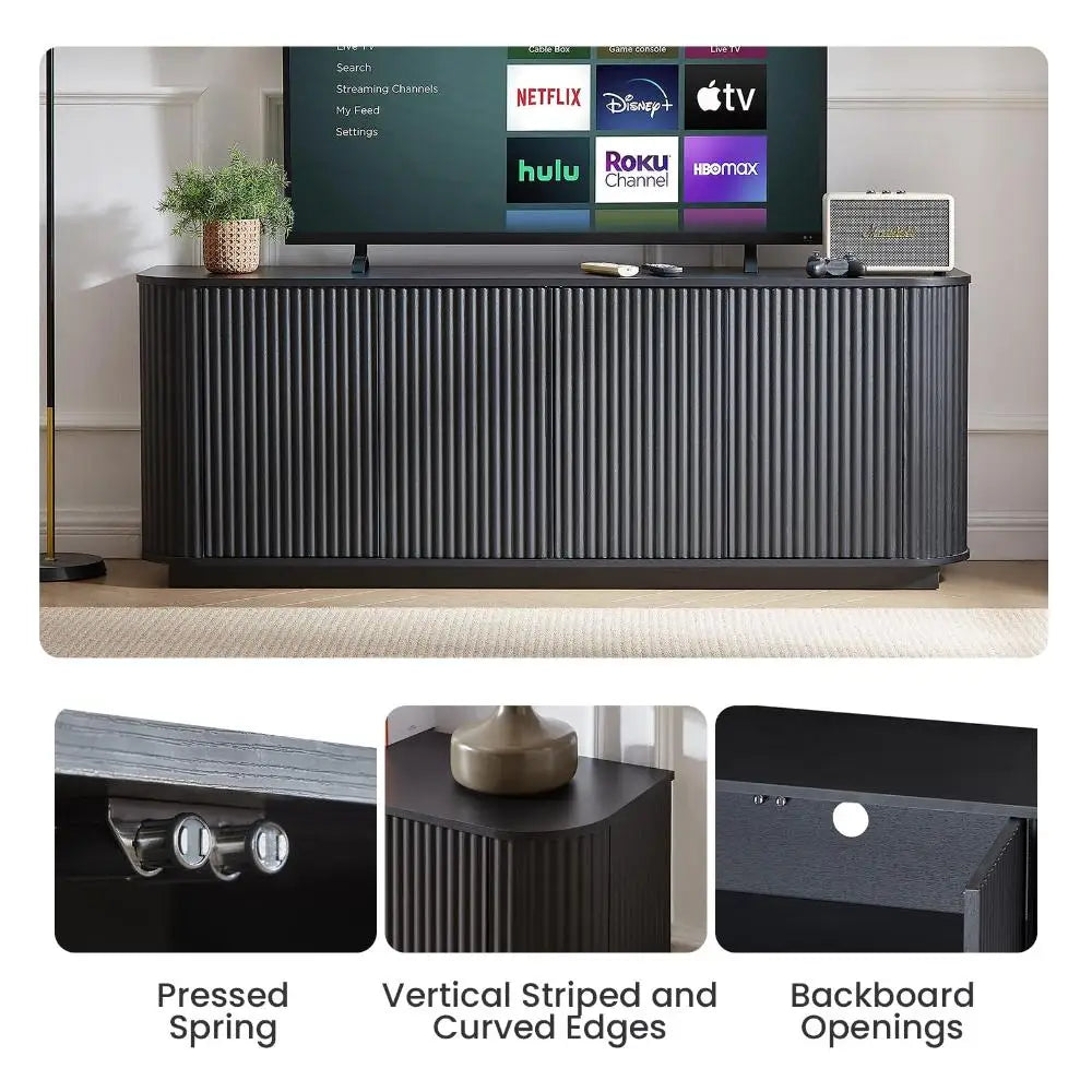 Noir Élan 64" Sideboard