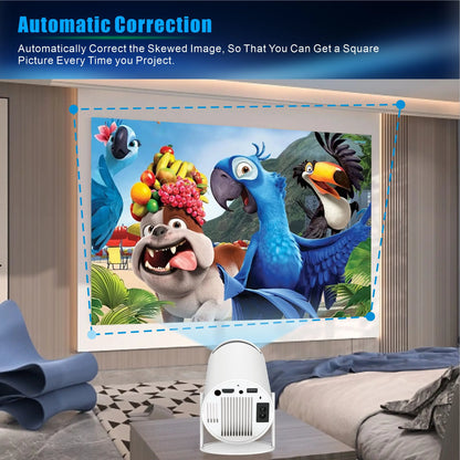 Projector HY300 PRO 4K Android 11 Dual Wifi6 260ANSI Allwinner H713 BT5.0 1080P 1280*720P Home Cinema Outdoor Projetor