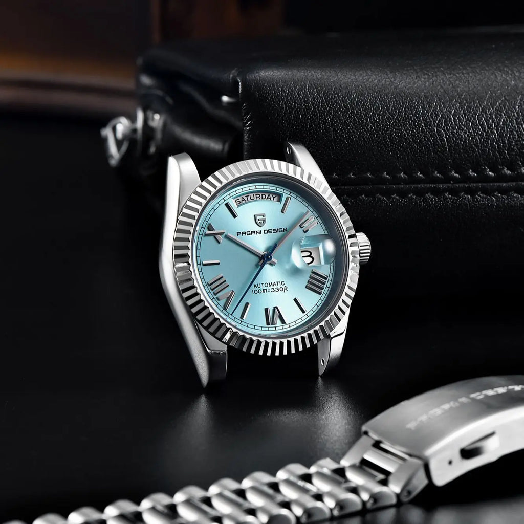 Pagani Design 2024 DD36 Men's Auto Watch, AR Sapphire, 10Bar Water Resistance, Model ST16.