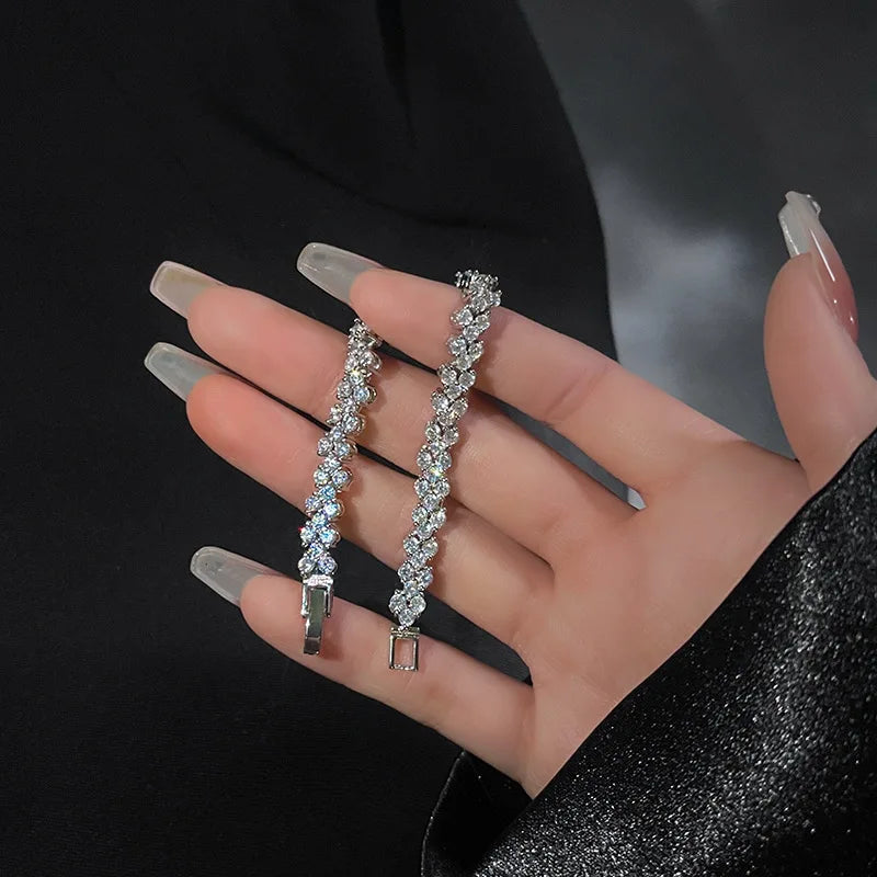 Rhinestone Bracelet for Her