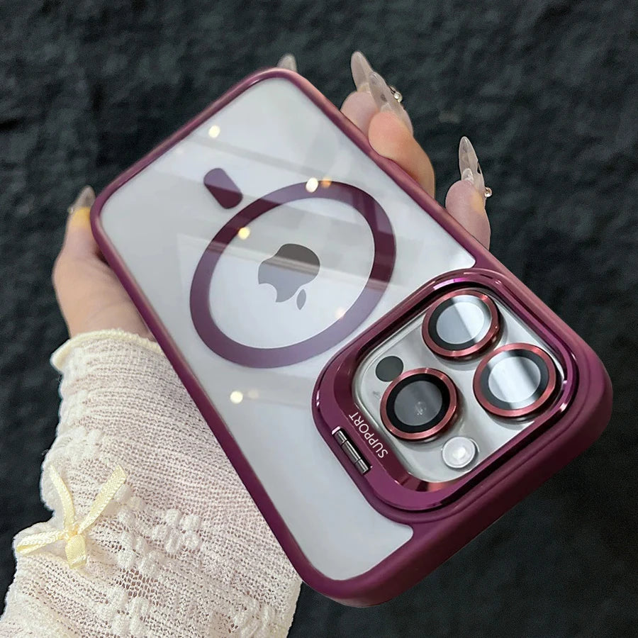 Luxury Magnetic Shockproof Phone Case For iPhone