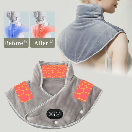 Neck and Shoulder Heat Pad for Pain Relief