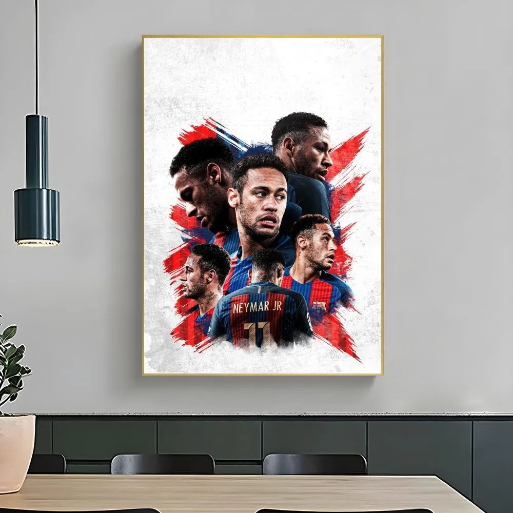 Neymar Jr: Wall Art Sticker