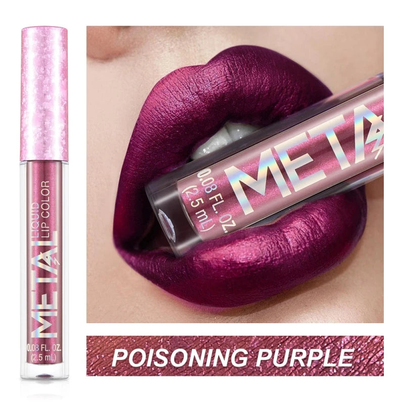 METAL - Matte Liquid Lipstick Lasting Lip Gloss