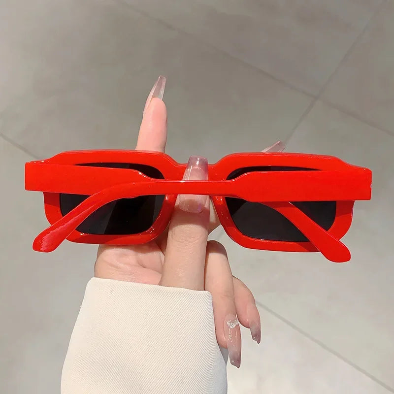 Men's Retro Rectangle Sunglasses