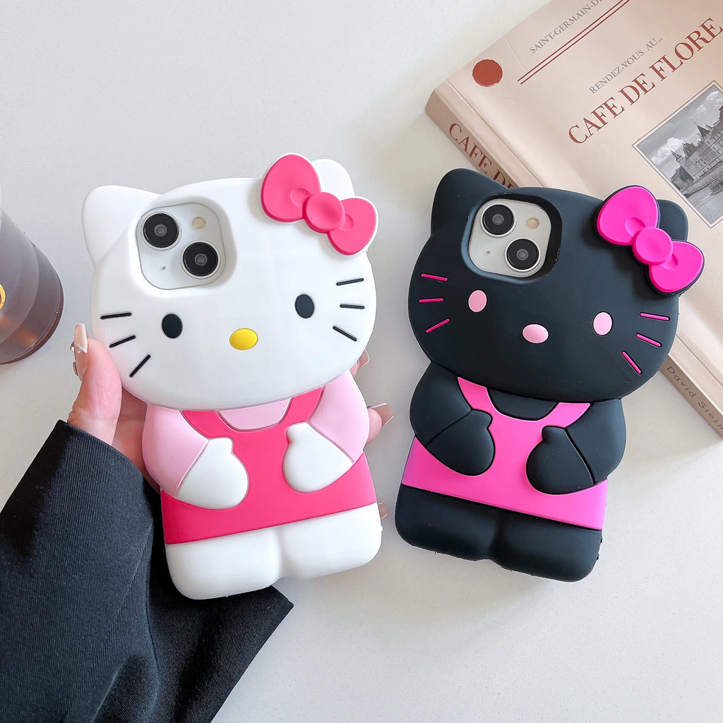 iPhone 16 Cases - Hello Kitty 3D