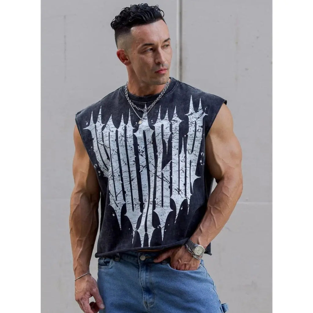 YLA Men's Sleeveless Gym Top