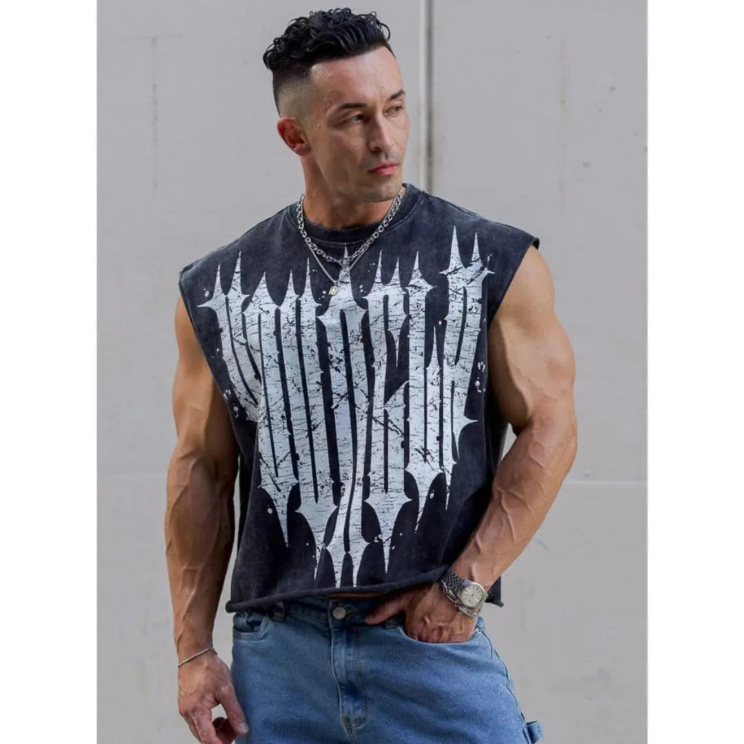 YLA Men's Sleeveless Gym Top