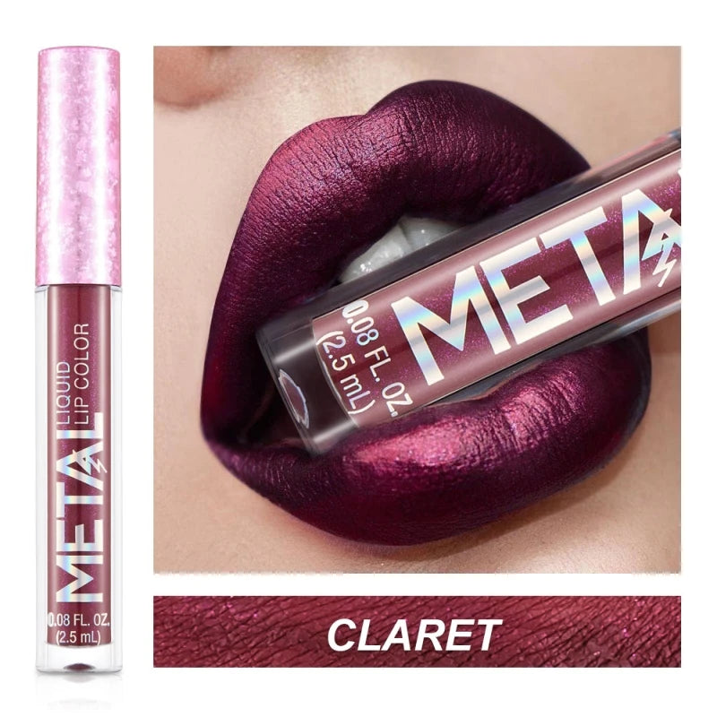 METAL - Matte Liquid Lipstick Lasting Lip Gloss