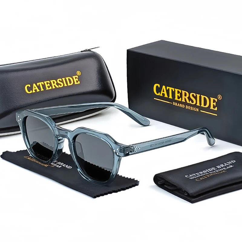 CATERSIDE Retro Polarized Sunglasses