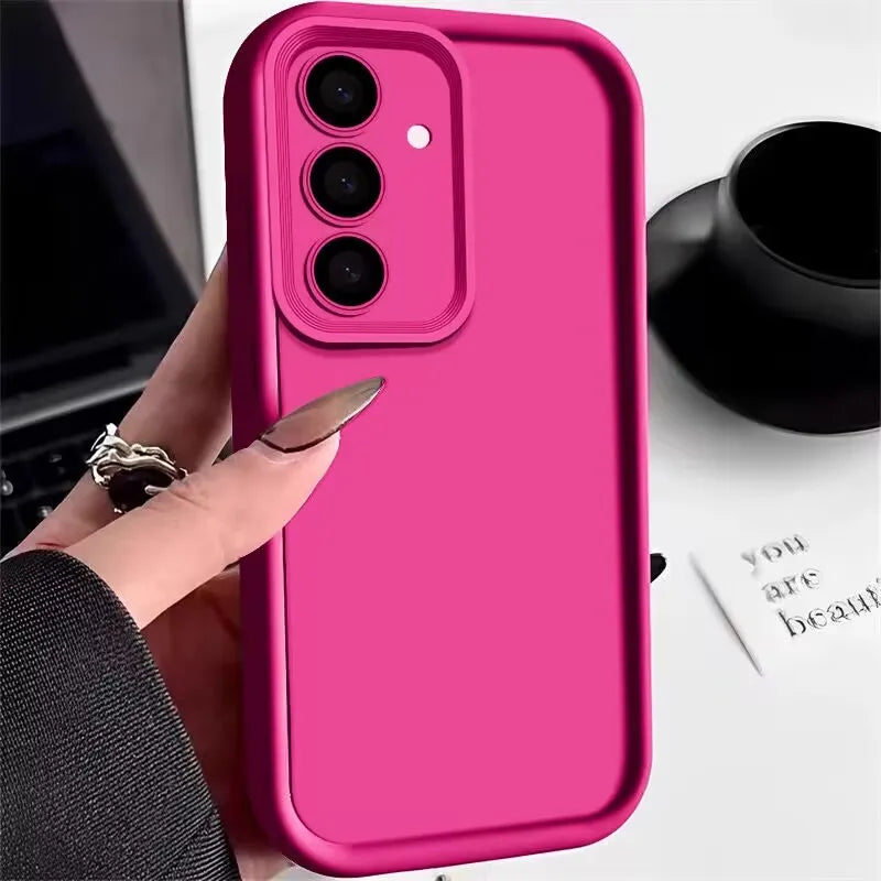 Samsung Galaxy Candy Color Silicone Phone Cover