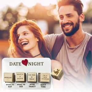 Date Night Dice Kit: A Romantic Gift for Couples, Perfect for Anniversaries, Valentine's Day, or Fun Date Night Activities.