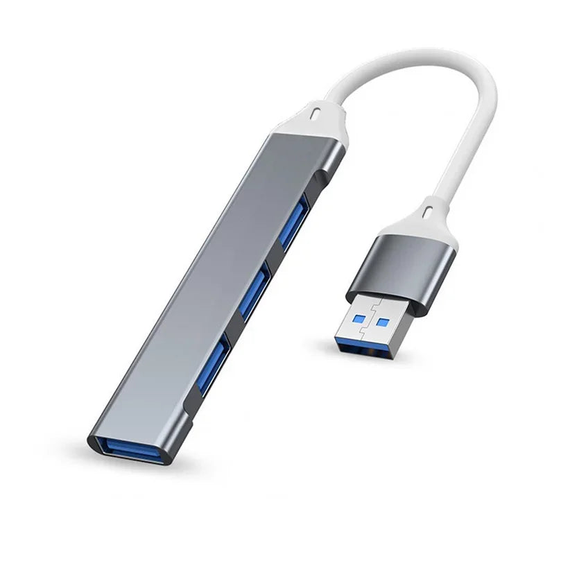 USB 3.0/2.0/Type C HUB Multiport High-Speed Splitter with 7 Ports (5Gbps) for PC.