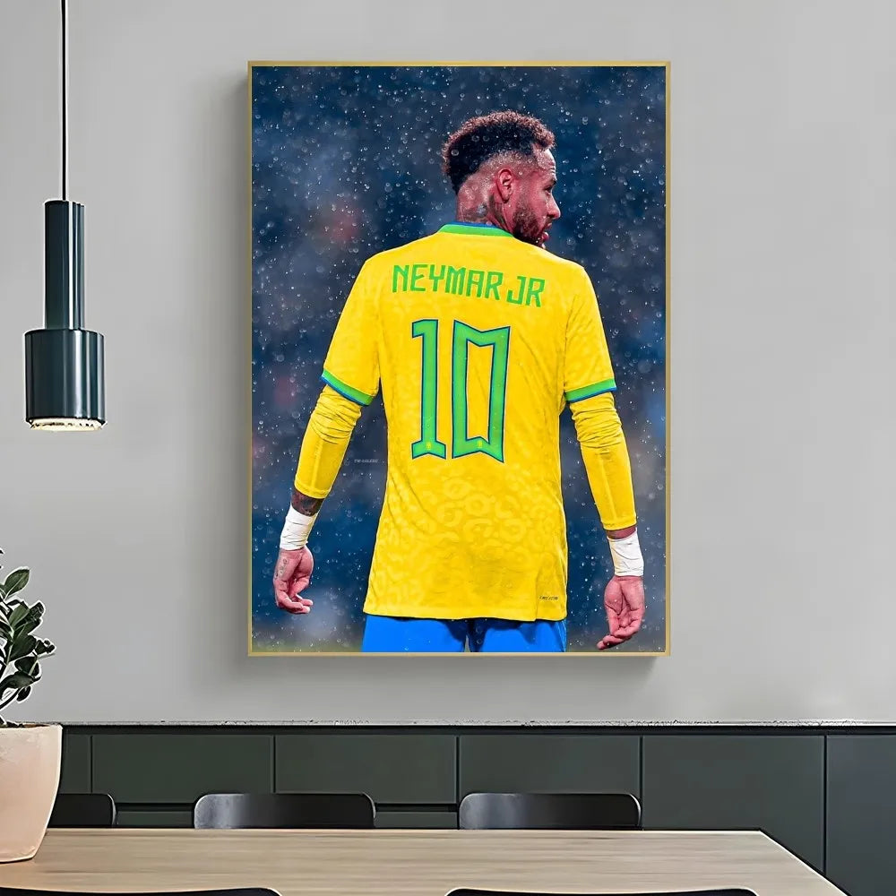 Neymar Jr: Wall Art Sticker