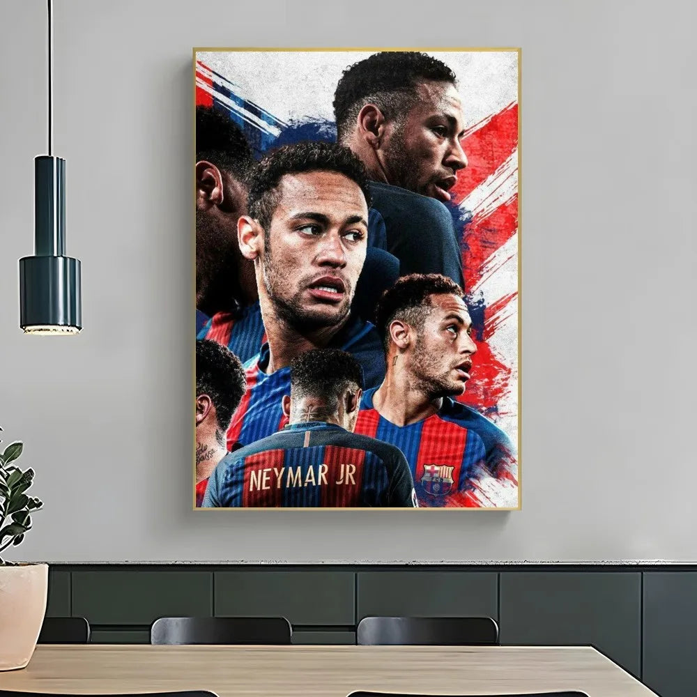 Neymar Jr: Wall Art Sticker