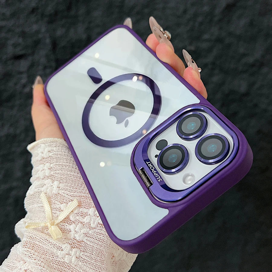 Luxury Magnetic Shockproof Phone Case For iPhone