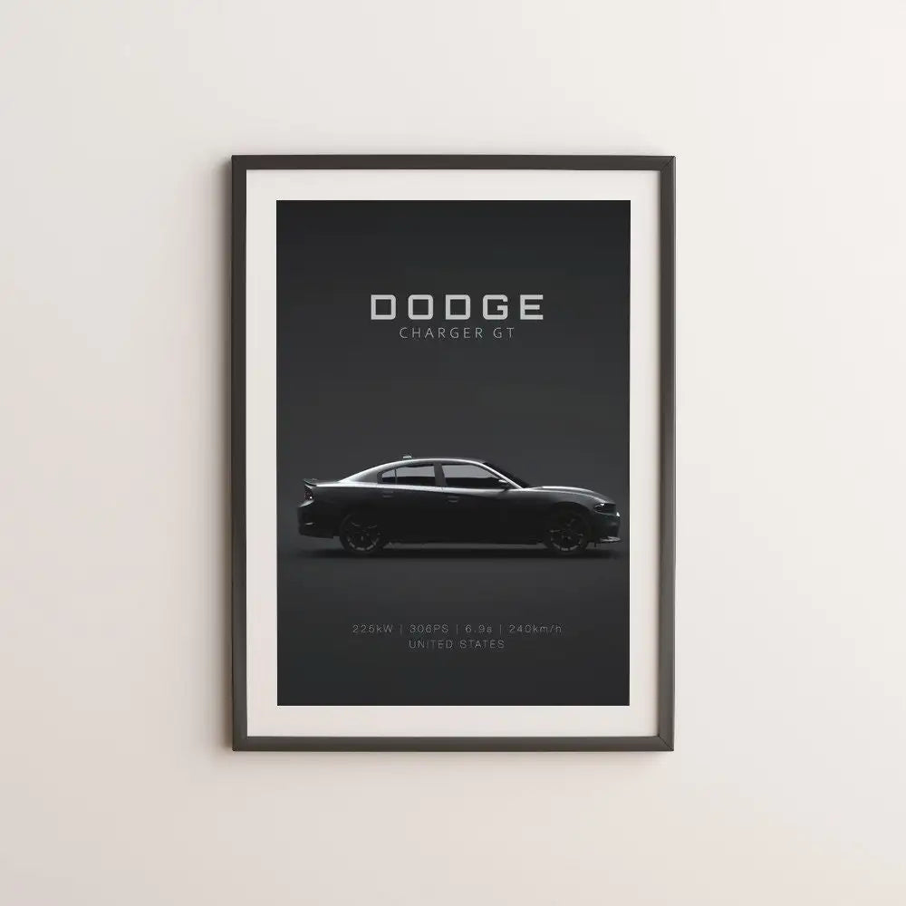 Classic Aesthetic Supercar Wall Art Garage