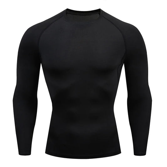 Men's breathable compression tees