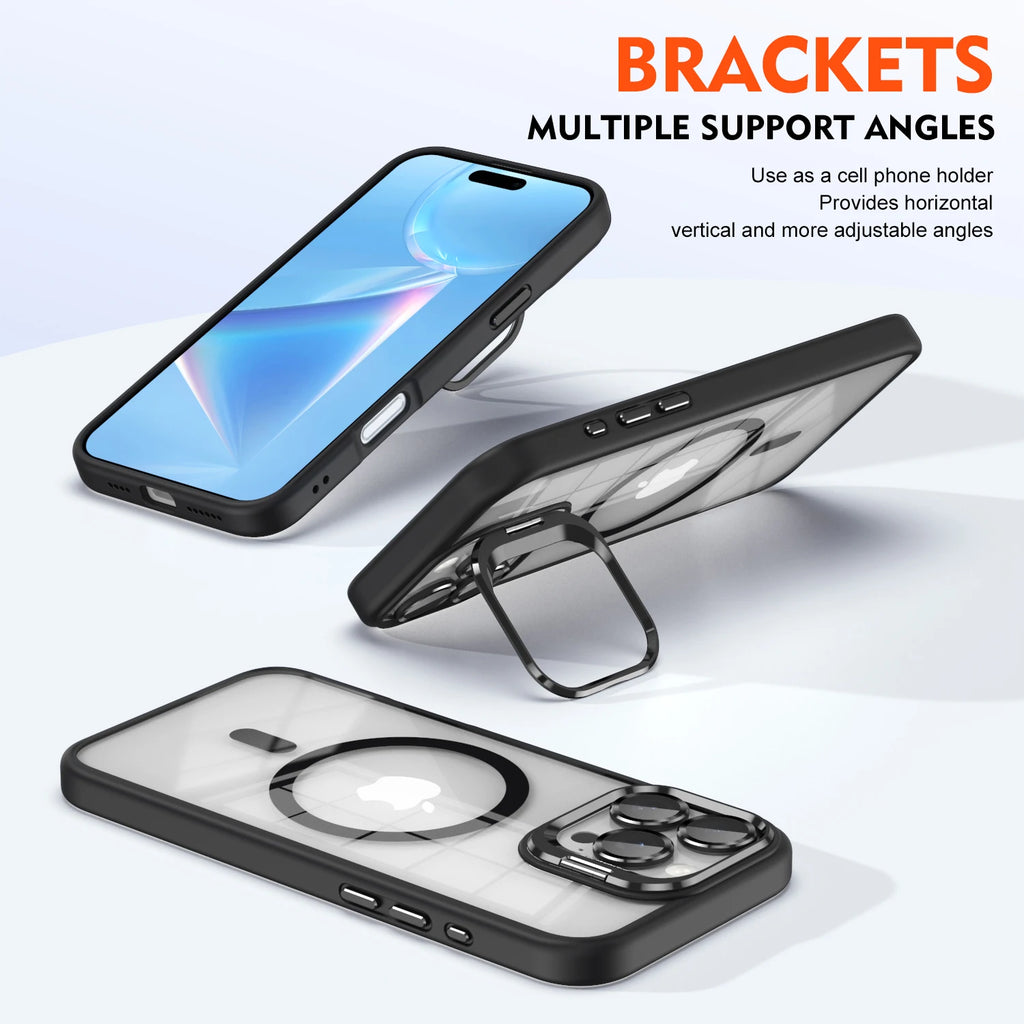 Luxury Magnetic Shockproof Phone Case For iPhone