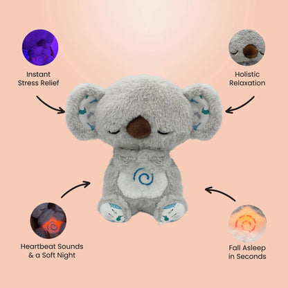 Breathing Bear Sleeping Companion Sound with Light Gift