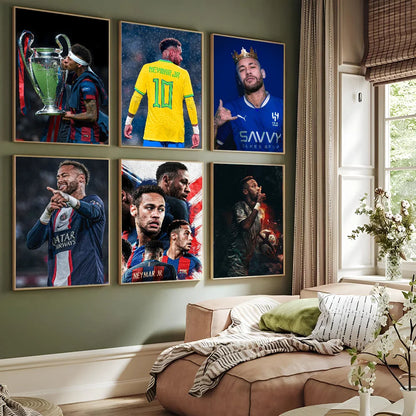 Neymar Jr: Wall Art Sticker