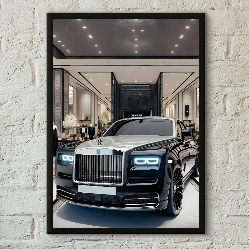 Rolls Royce Wall Art