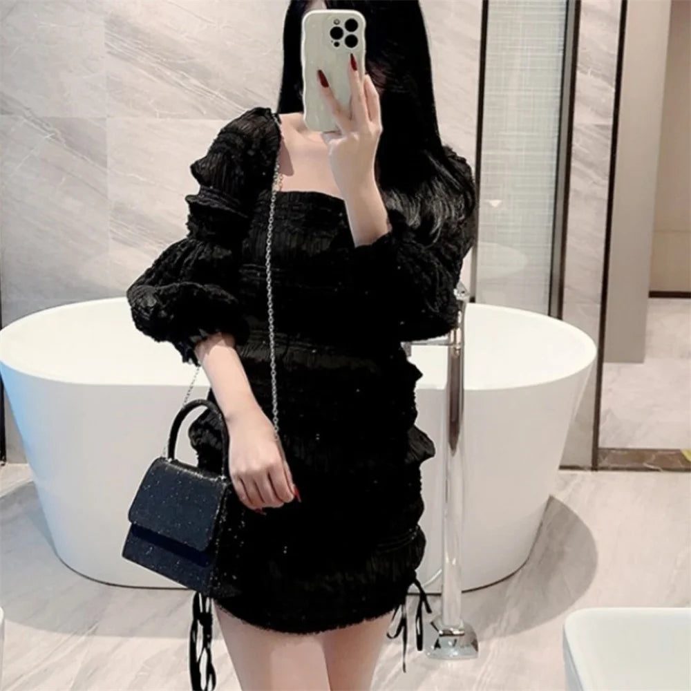 Silver Silk Evening Clutch Shoulder Bag