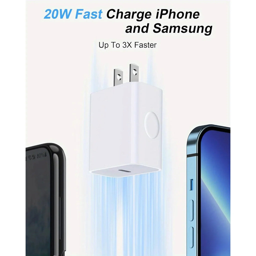 20W USB-C Charger: Fast PD 3.0 Power Adapter