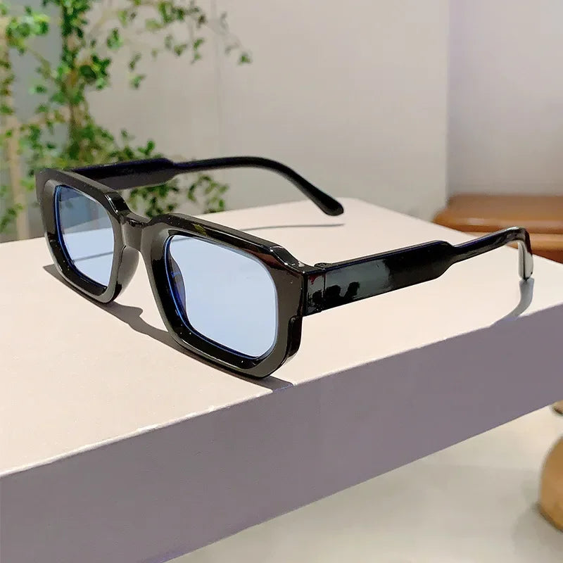 Men's Retro Rectangle Sunglasses