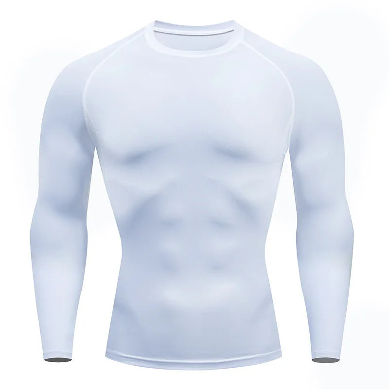 Men's breathable compression tees