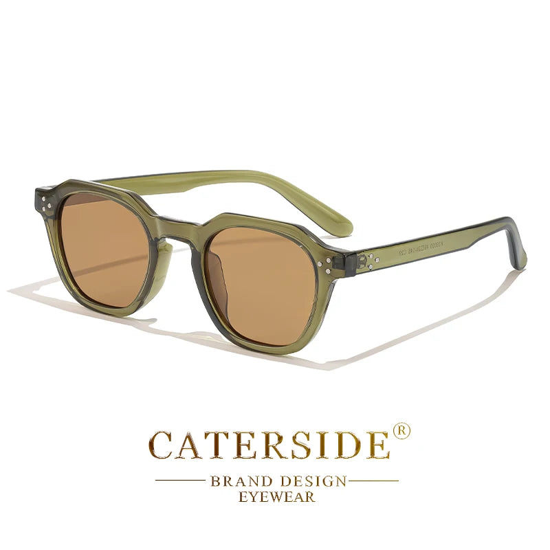 CATERSIDE Retro Polarized Sunglasses