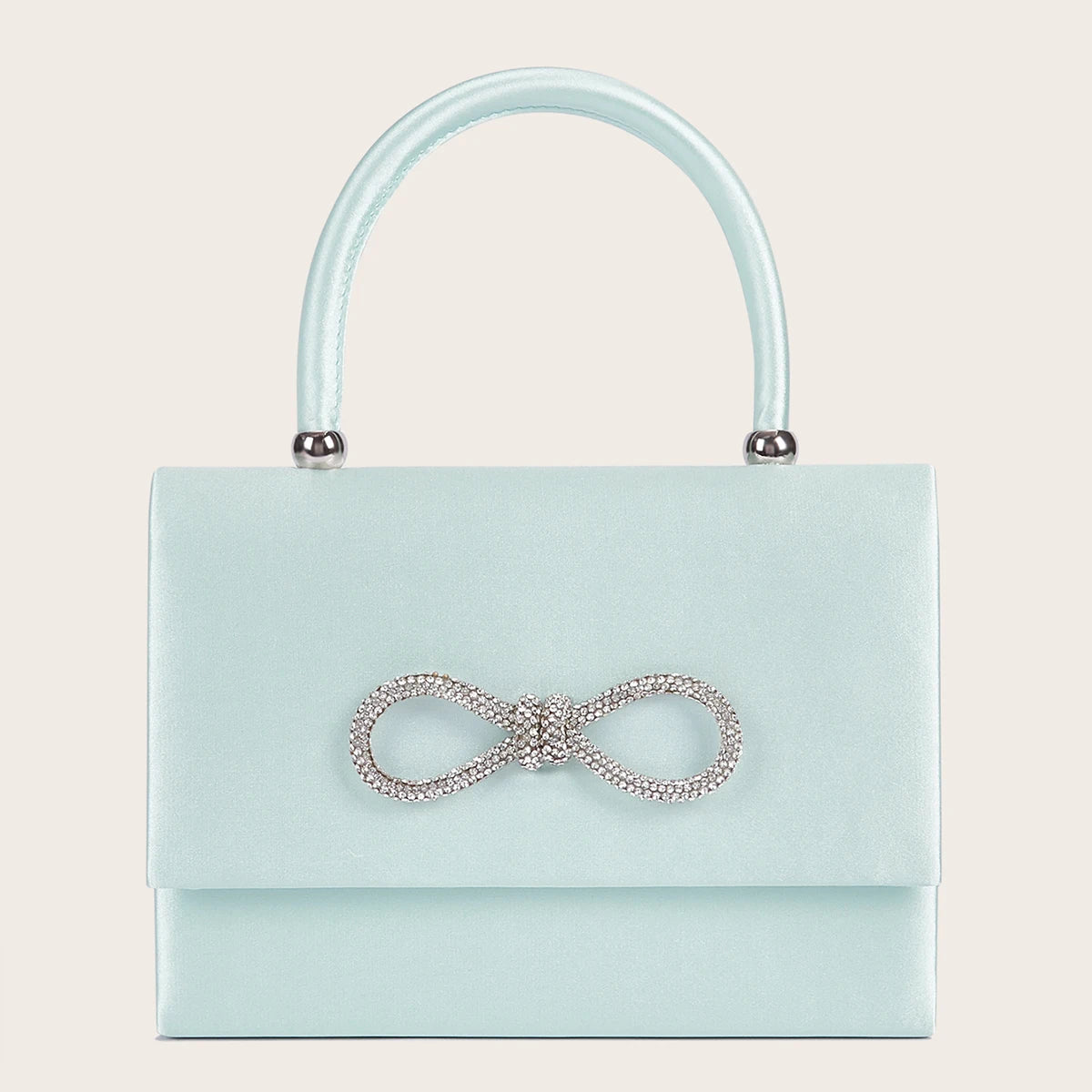 Bowknot Diamond Evening Clutch Crossbody