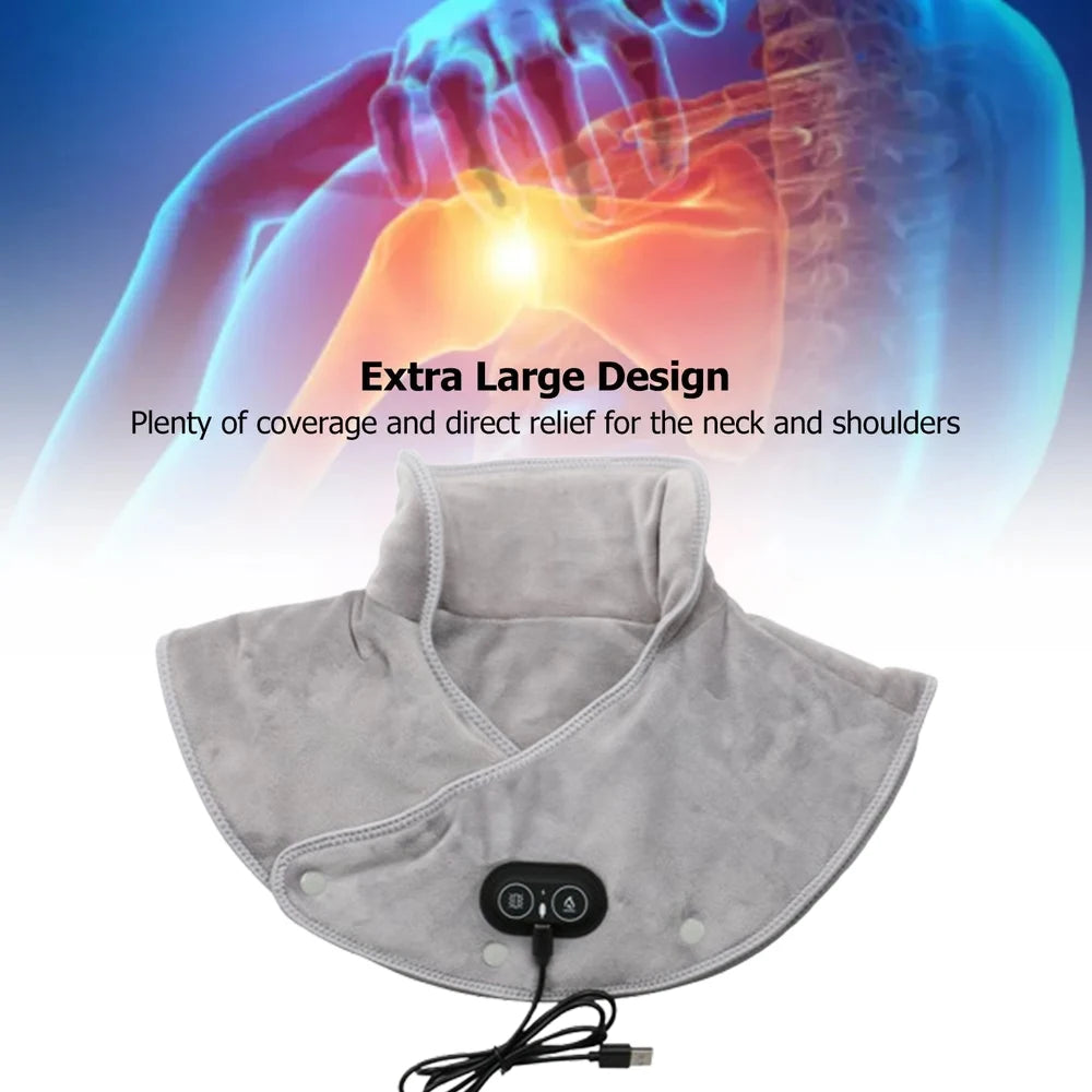 Neck and Shoulder Heat Pad for Pain Relief