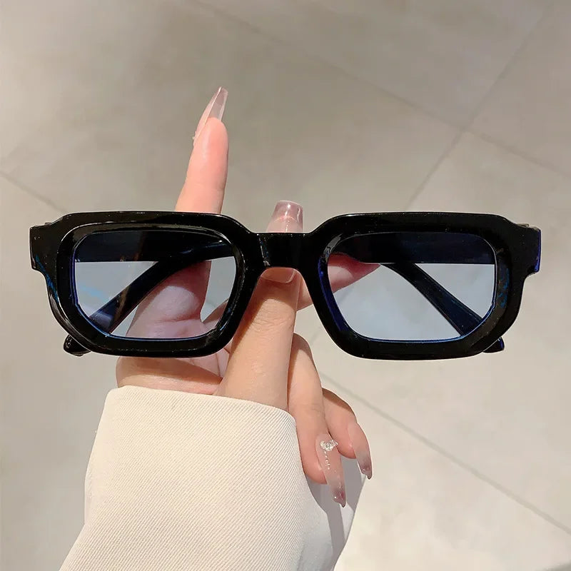 Men's Retro Rectangle Sunglasses