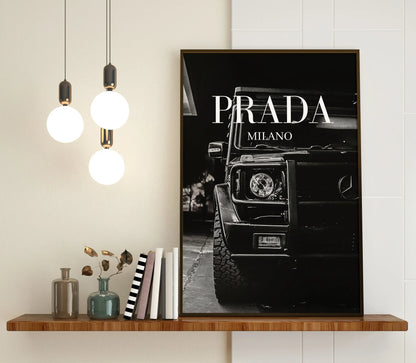 Luxury G-Class Car Wall Art