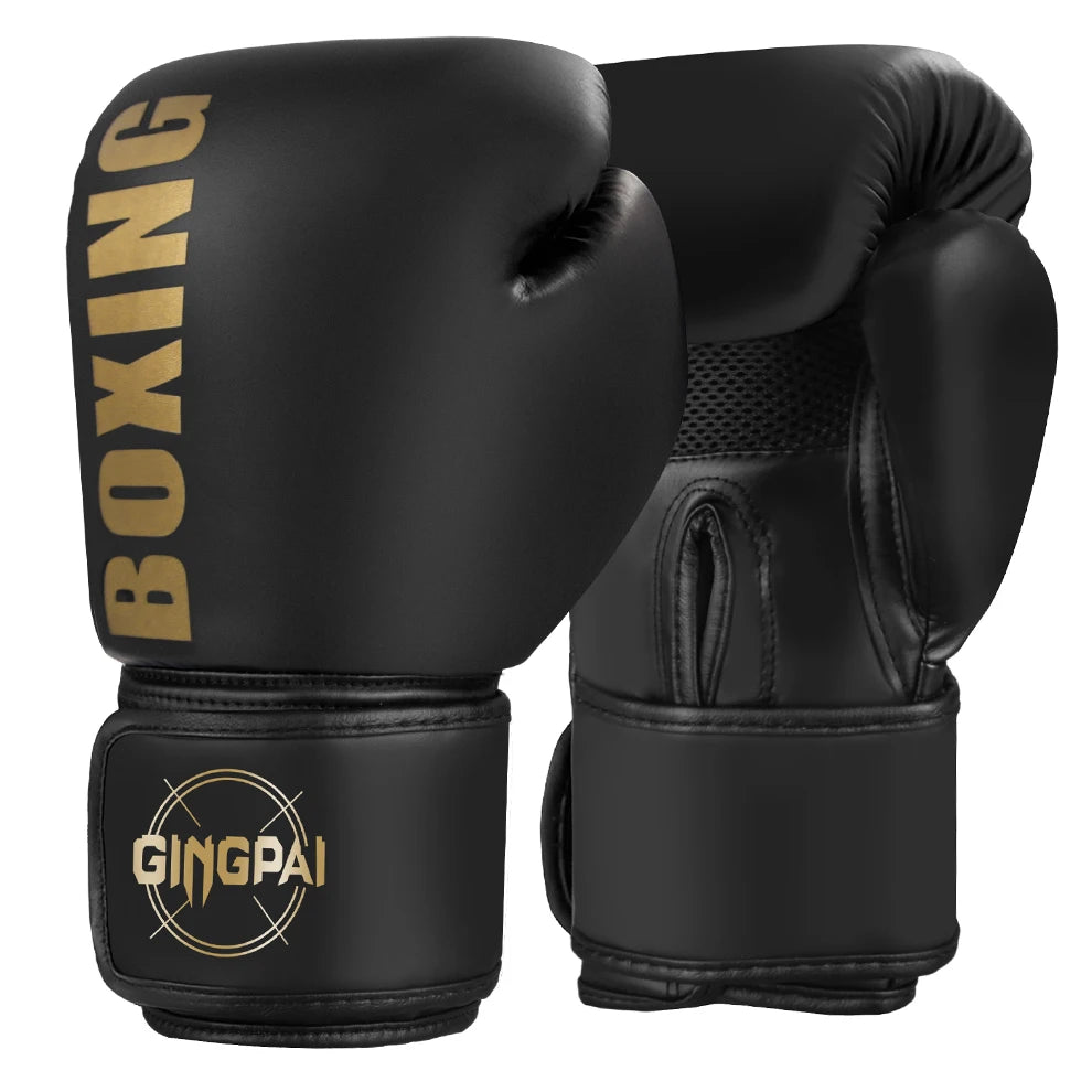 GINGPAI SPORT Professional Boxing Gloves