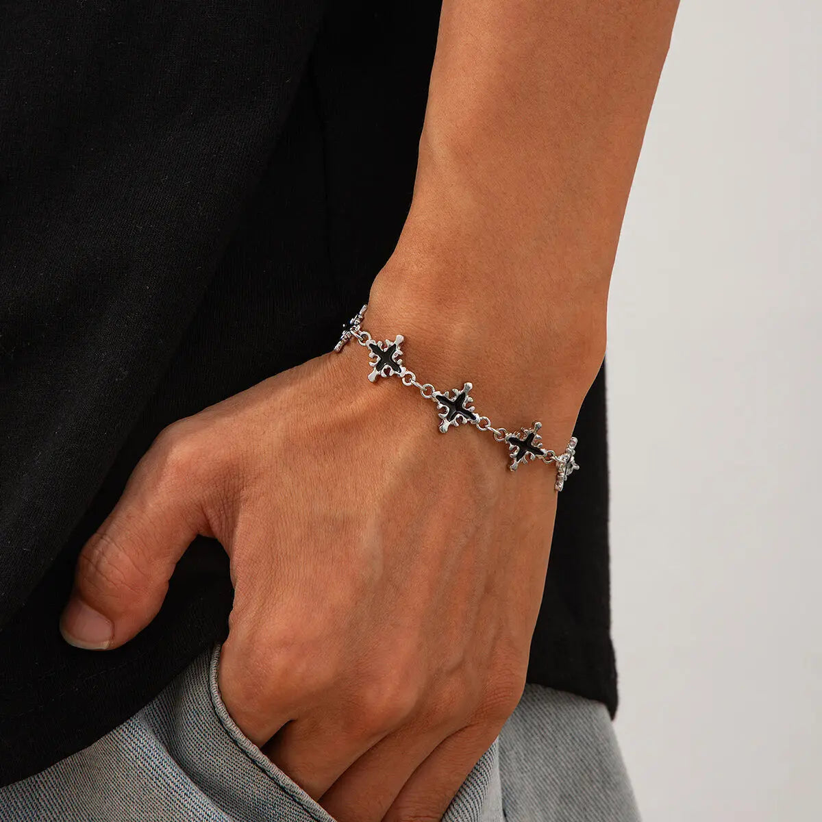 Jesus Cross Bracelet for Man