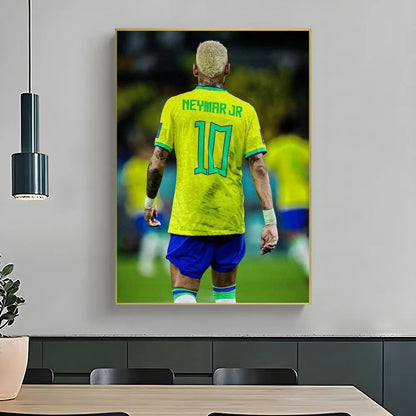 Neymar Jr: Wall Art Sticker