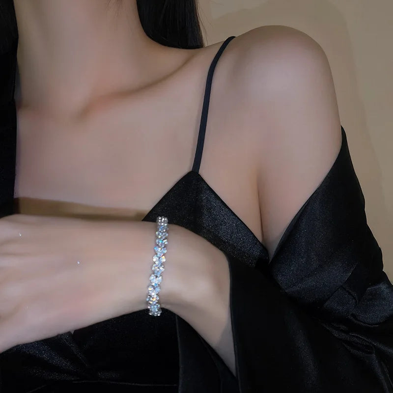 Rhinestone Bracelet for Her