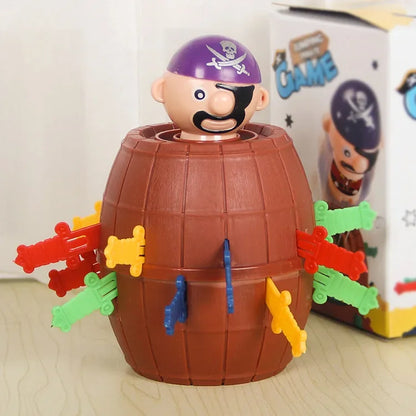 Pirate Bucket Uncle Insert Sword Barrel Trickery Punishment Games