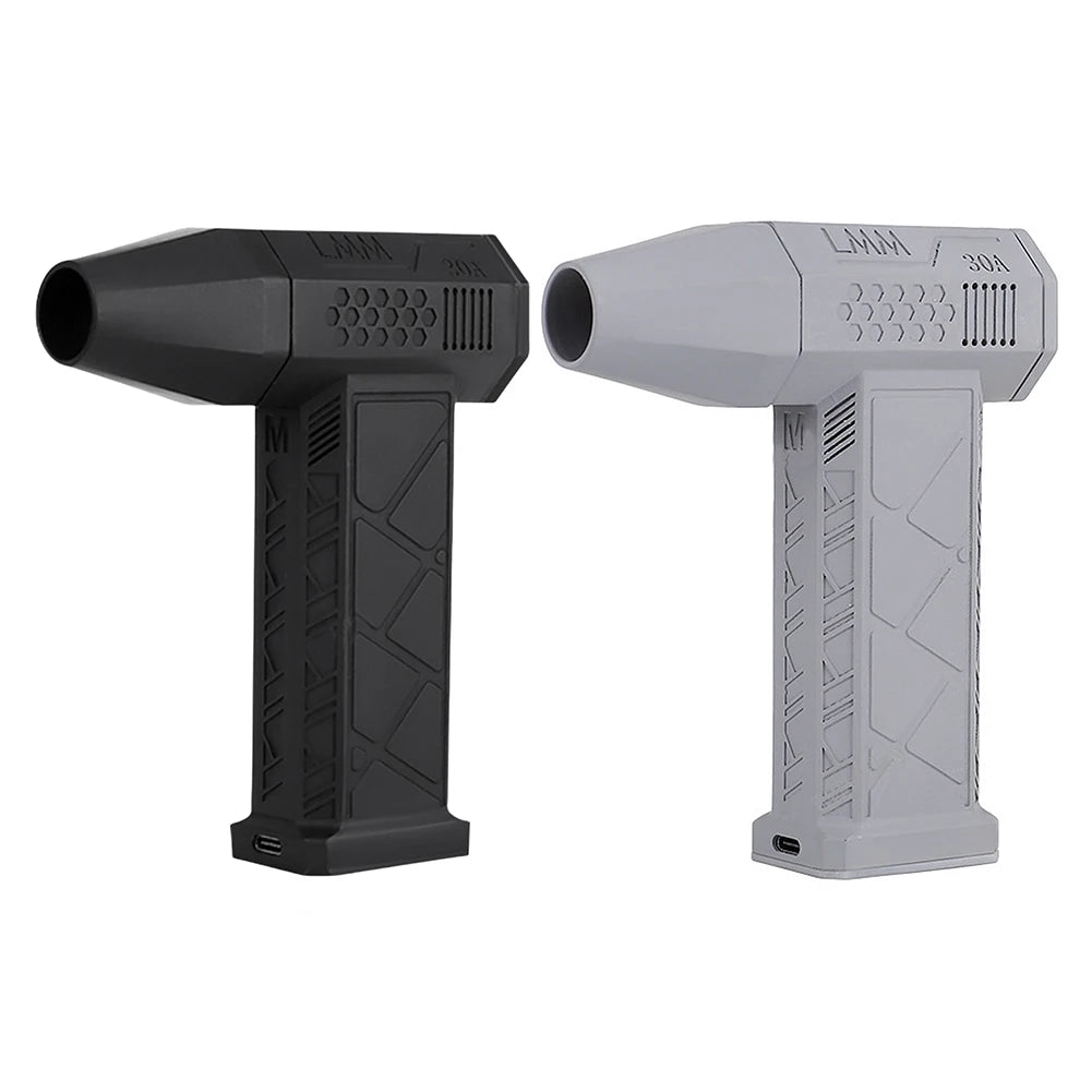 High-Speed 130,000 RPM Mini Turbo Jet Fan - Powerful Brushless Motor Handheld Duct Fan
