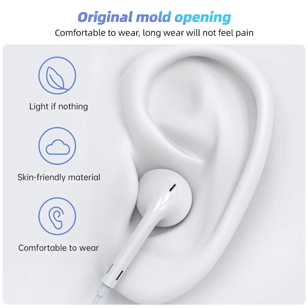 USB-C Wired Earphones for iPhone